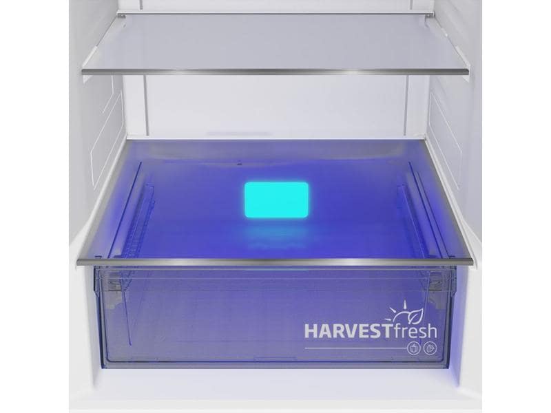 Beko Kühl-Gefrierkombination KG510, Grau, Rechts, Wechselbar