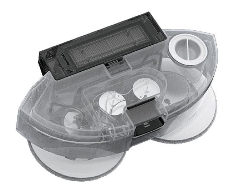 BISSELL Saug- und Wischroboter Spinwave Robot R5, Schwarz/Weiss