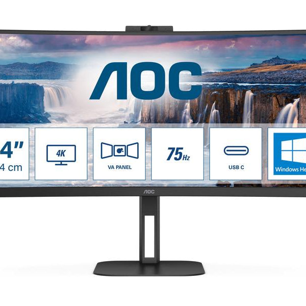 AOC Monitor CU34V5CW/BK