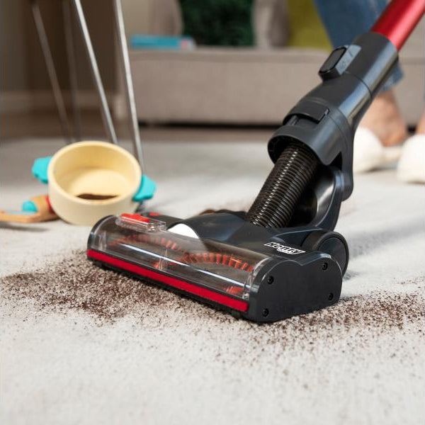Numatic Akku-Hand- und Stielsauger HenryQuick Rot/Schwarz
