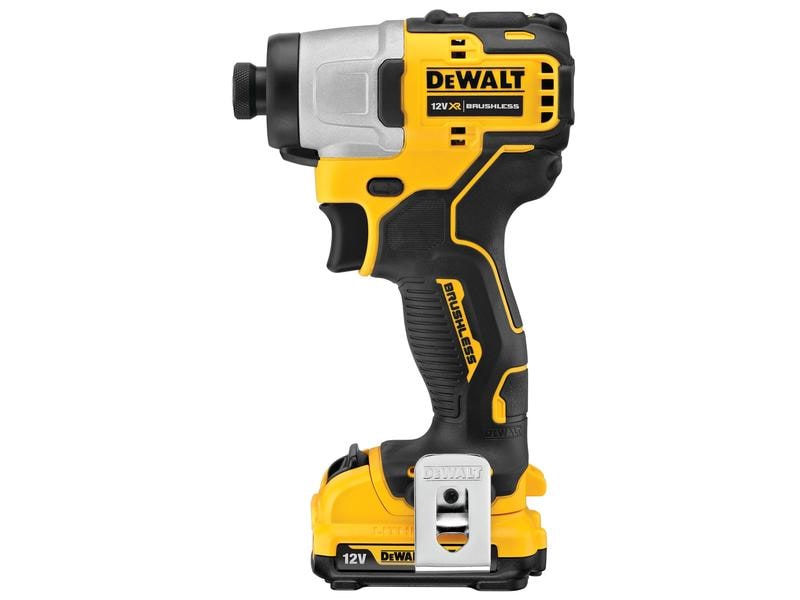 DeWalt Akku-Schlagschrauber 12 V 1/4", 2x 2 Ah Akku, Kit