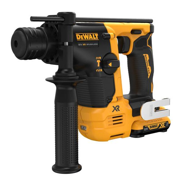 DeWalt Bohr-Meisselhammer 12 V 14 mm, 2 x 3 Ah Akku, Kit