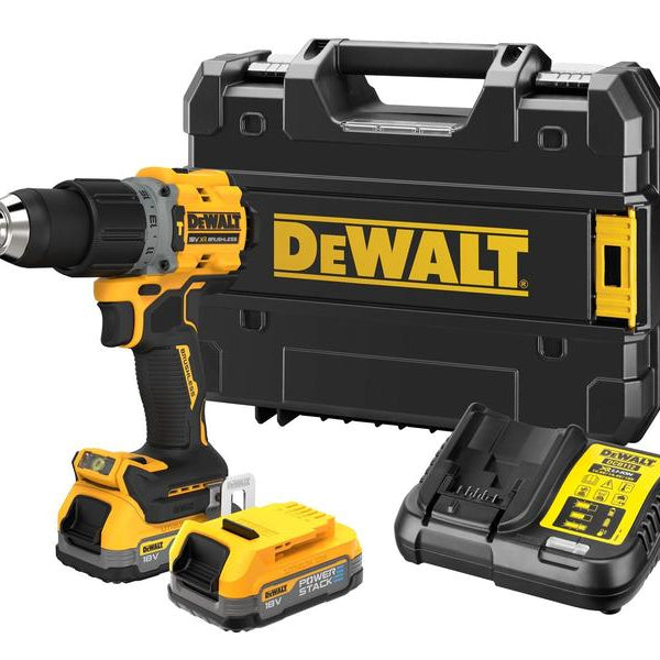 DeWalt Akku-Schlagbohrschrauber 18 V, 2x 1.7 Ah Akku, Kit