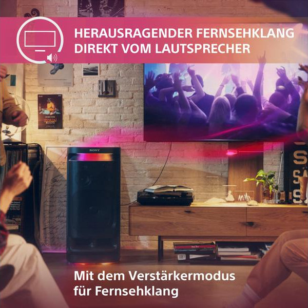 Sony Bluetooth Speaker SRS-XV900 Schwarz