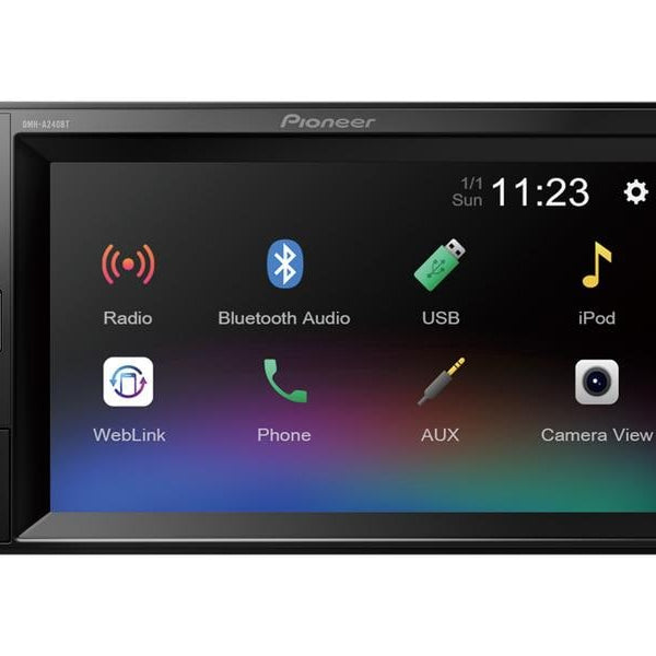Pioneer Mediareceiver DMH-A240BT 2 DIN