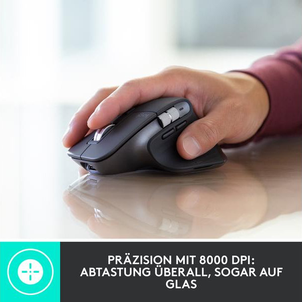 Logitech Tastatur-Maus-Set MX Keys Combo for Business 2. Gen