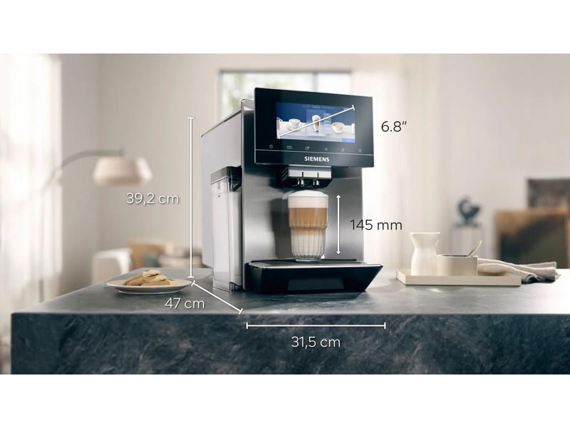 Siemens Kaffeevollautomat EQ 900 TQ905D03 Edelstahl