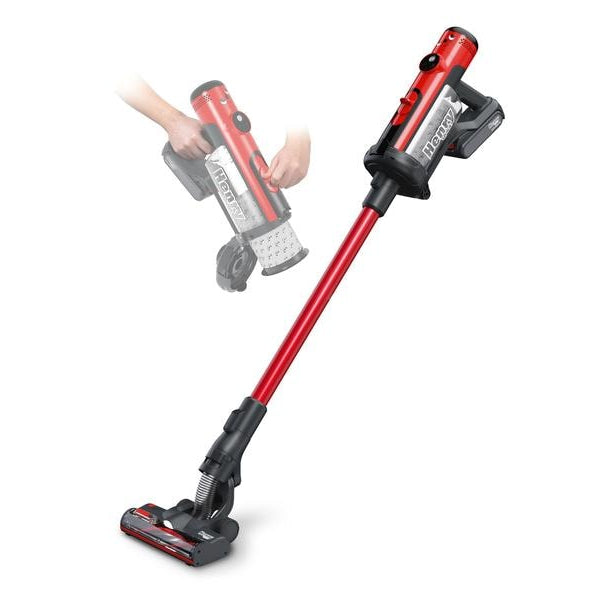 Numatic Akku-Hand- und Stielsauger HenryQuick Rot/Schwarz