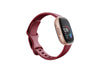 Fitbit GPS-Sportuhr Versa 4 Smartwatch Dunkelrot/Rosa