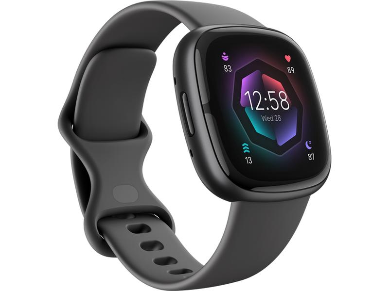 Fitbit Sense 2 Smartwatch Schwarz/Schwarz