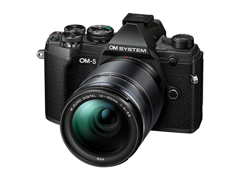 OM-System Fotokamera OM-5 M.Zuiko ED 14-150 mm F/4-5.6 II Schwarz