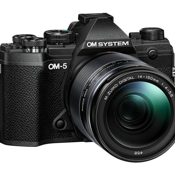 OM-System Fotokamera OM-5 M.Zuiko ED 14-150 mm F/4-5.6 II Schwarz