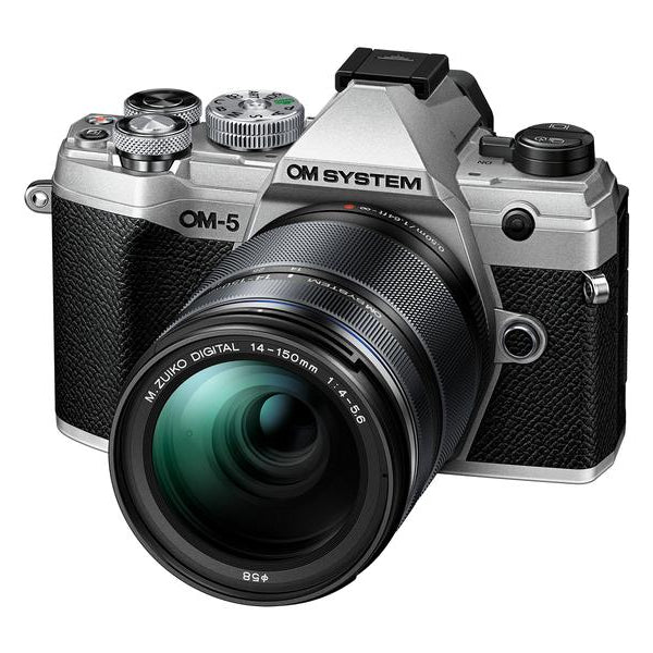 OM-System Fotokamera OM-5 M.Zuiko ED 14-150 mm F/4-5.6 II Silber