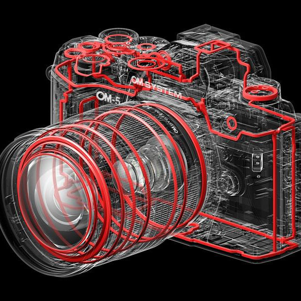 OM-System Fotokamera OM-5 M.Zuiko Digital ED 12-45 mm F/4 PRO Silber