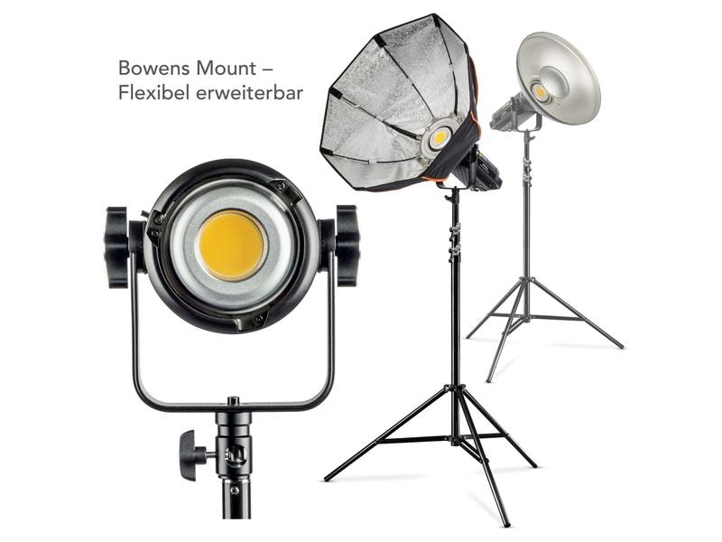 Walimex Pro Dauerlicht LED Niova 350 Plus Dayl. 350W 2er Set