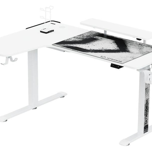 Ultradesk Gaming Tisch Winger Weiss