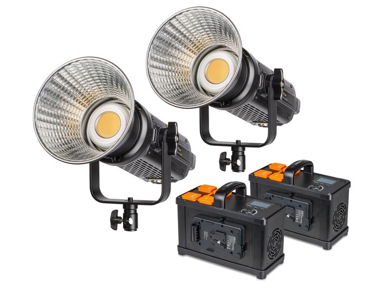 Walimex Pro Dauerlicht LED Niova 350 Plus Dayl. 350W 2er Set