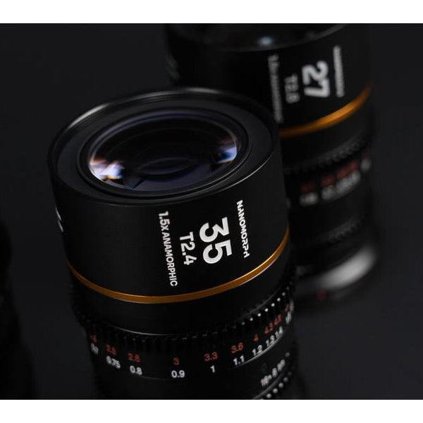 Venus Optic Festbrennweite Nano S35 Prime Kit (Amber) – L-Mount