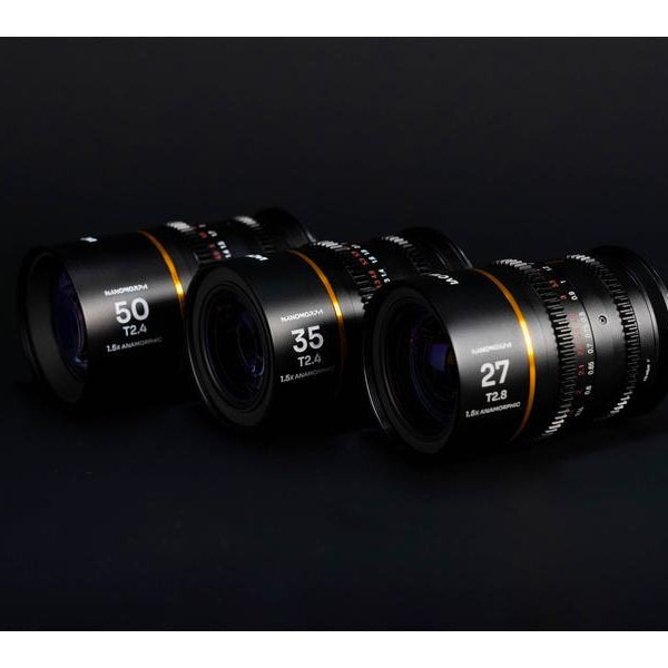 Venus Optic Festbrennweite Nano S35 Prime Kit (Amber) – Sony E-Mount