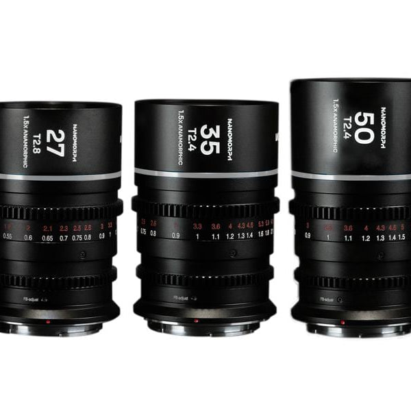 Venus Optic Festbrennweite Nano S35 Prime Kit (Silver) – Sony E-Mount