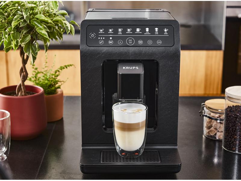 Krups Kaffeevollautomat Evidence Eco-Design EA897BCH Schwarz