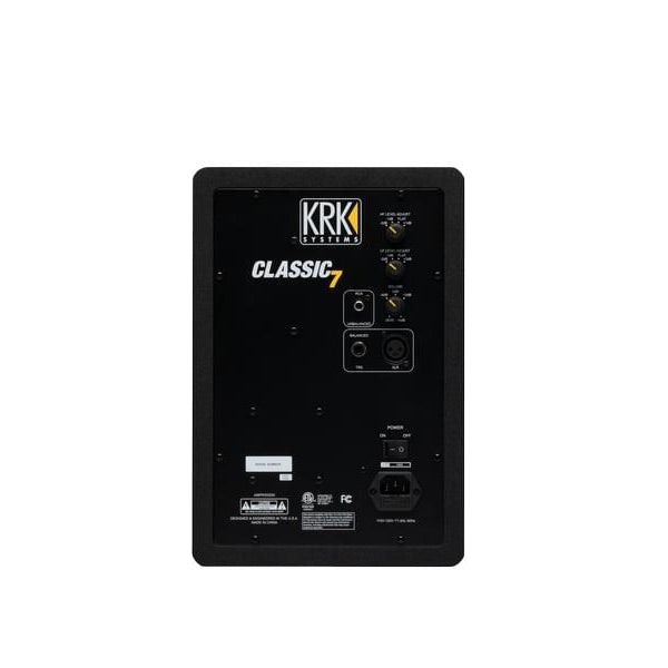 KRK Studiomonitor ROKIT 7 G3 Classic Edition Schwarz