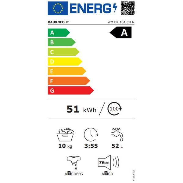 Bauknecht Waschmaschine WM BK 10A CH N Links