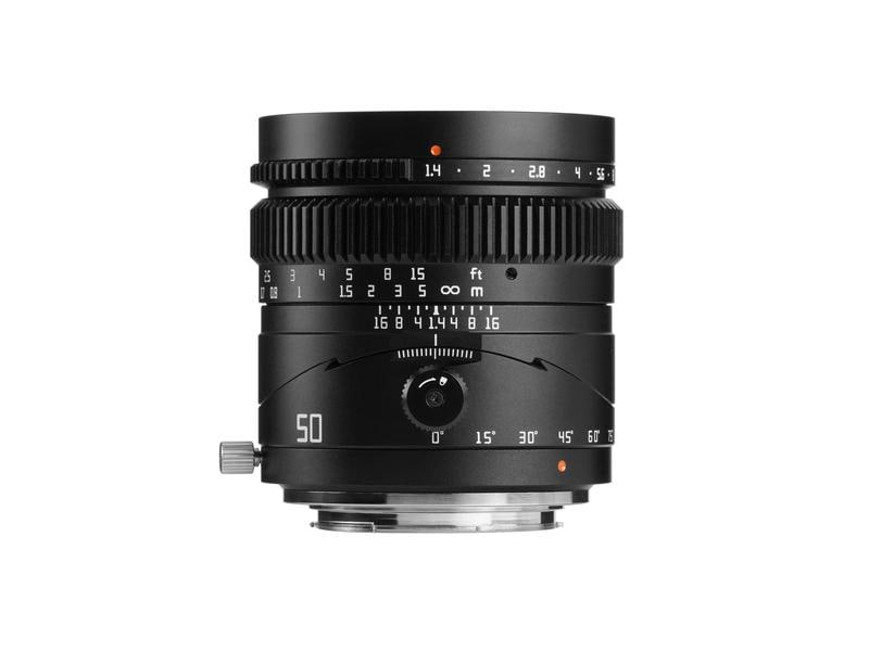 TTArtisan Festbrennweite Tilt 50mm F/1.4 – MFT