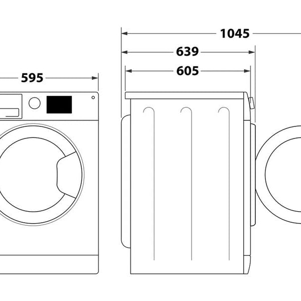 Bauknecht Waschmaschine WM BK 10A CH N Links