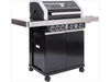 Masport Gasgrill MB 4000, 4-Brenner, Schwarz