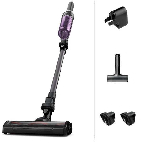 Rowenta Akku-Hand- und Stielsauger X-Nano Dunkelgrau/Violett