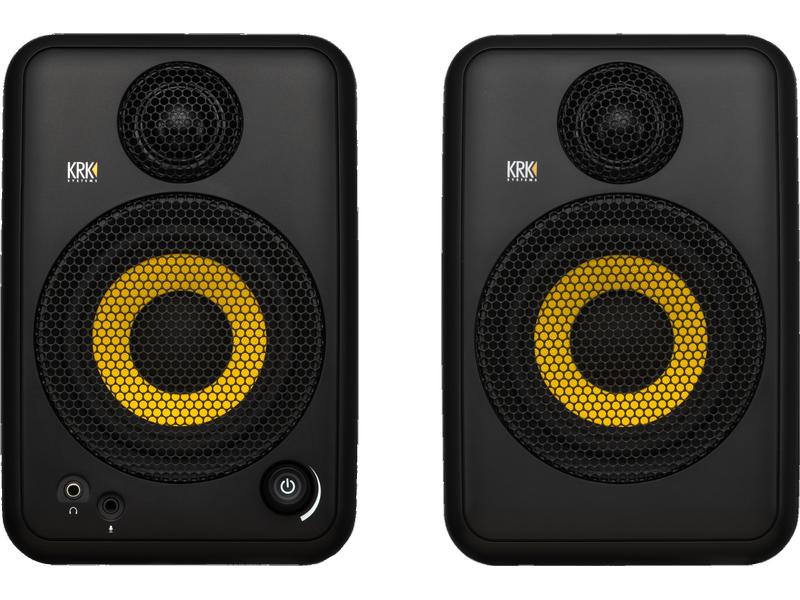 KRK Studiomonitore GoAux 4 Schwarz