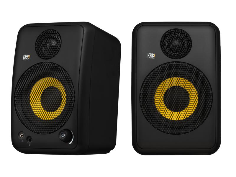 KRK Studiomonitore GoAux 4 Schwarz