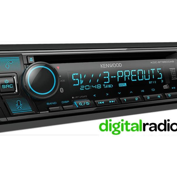 Kenwood Autoradio KDC-BT960DAB 1 DIN