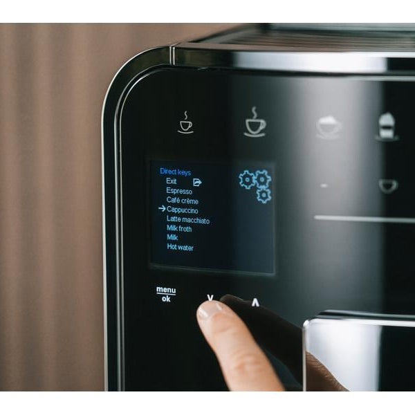 Melitta Kaffeevollautomat Barista T Smart F840-100 Schwarz, Silber