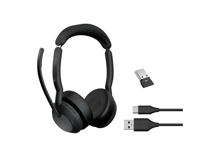 Jabra Headset Evolve2 55 Duo UC, USB-A