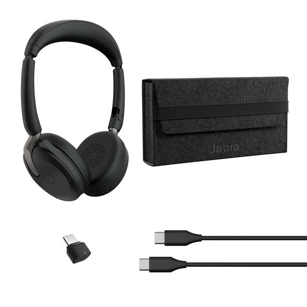 Jabra Headset Evolve2 65 Flex Duo UC, USB-C
