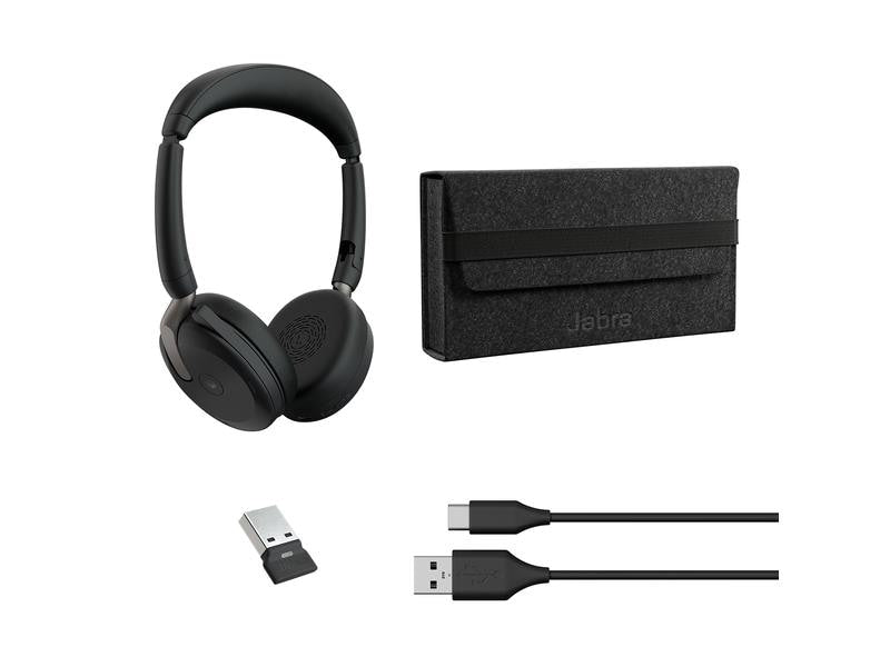 Jabra Headset Evolve2 65 Flex Duo MS, USB-A