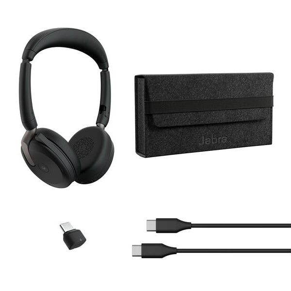 Jabra Headset Evolve2 65 Flex Duo MS, USB-C
