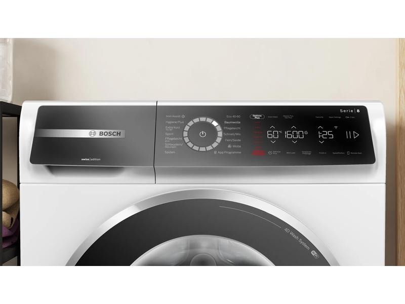 Bosch Waschmaschine Serie 8 WGB25604CH Links