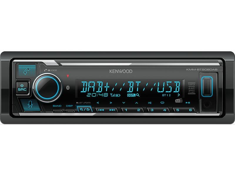 Kenwood Autoradio KMM-BT508DAB 1 DIN