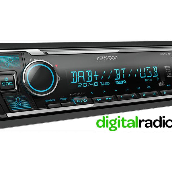 Kenwood Autoradio KMM-BT508DAB 1 DIN