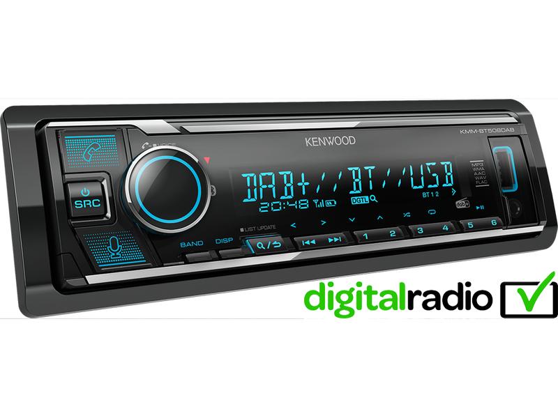 Kenwood Autoradio KMM-BT508DAB 1 DIN