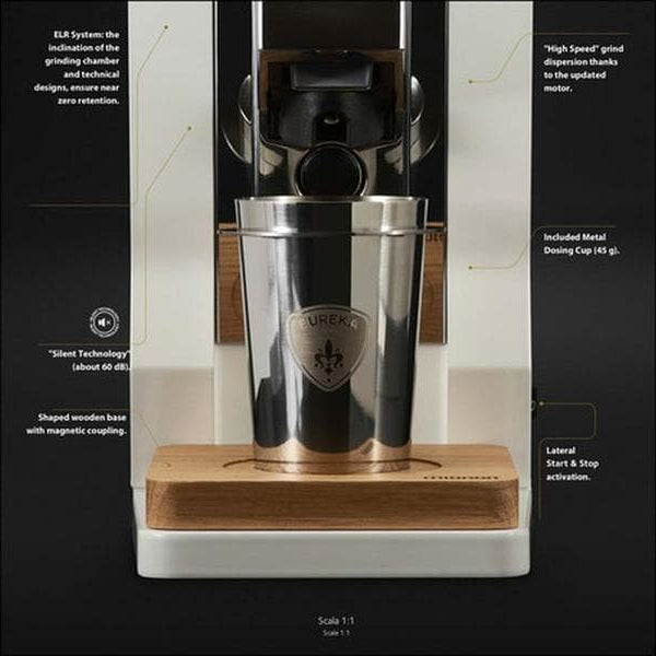 Eureka Kaffeemühle Mignon Oro Single Dose Chrom