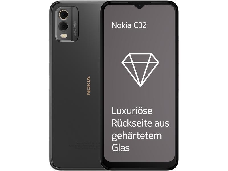Nokia C32 64 GB Schwarz