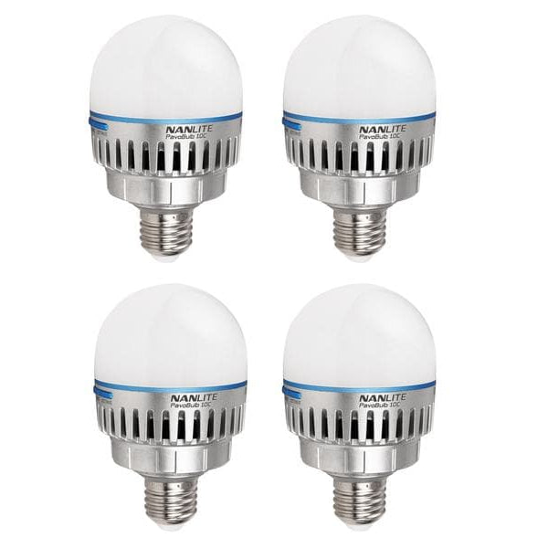 Nanlite Dauerlicht PavoBulb 10C 4KIT