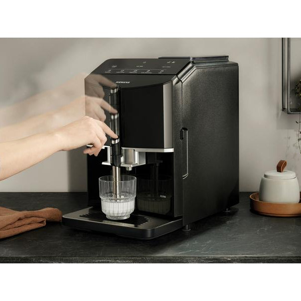 Siemens Kaffeevollautomat EQ300 Klavierlack schwarz TF301E19