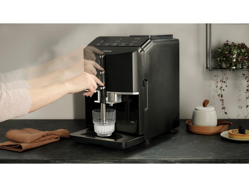 Siemens Kaffeevollautomat EQ300 Klavierlack schwarz TF301E19