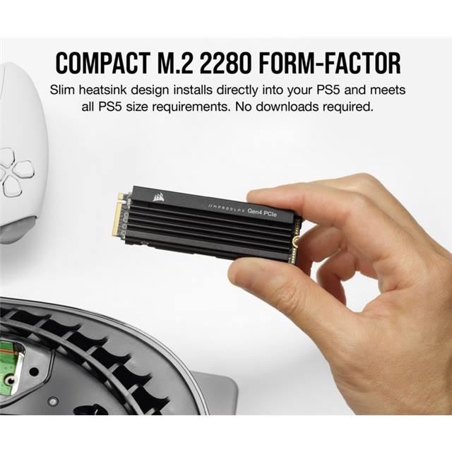 Corsair MP600 Pro LPX PCIe Gen4 x4 NVMe M.2 - 2TB