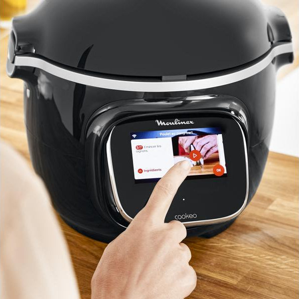 Moulinex Küchenmaschine Cookeo Touch CE9028CH Schwarz